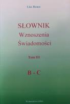 Okładka książki Słownik wznoszenia świadomości. Tom 3