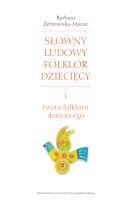 Okładka książki Słowny ludowy folklor dziecięcy