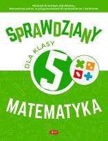 Okładka książki Sprawdziany dla klasy 5. Matematyka