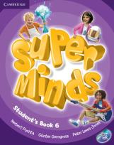 Okładka książki Super Minds 6 Student's Book z płytą DVD