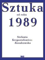 Okładka książki Sztuka po roku 1989