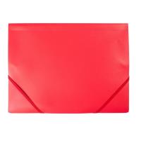 Opakowanie Teczka plastikowa z gumką czerwona D.RECT