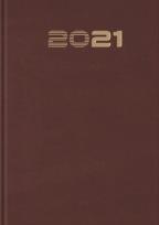 Opakowanie Terminarz 2021 B7 Mały Standard bordowy