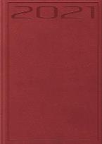 Opakowanie Terminarz 2021 B7 Print czerwony