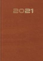 Opakowanie Terminarz 2021 Standard B6 brązowy