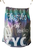 Opakowanie Worek szkolny plecak WR1059 Ciężko jest MESIO