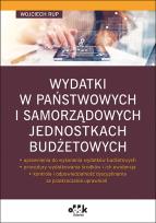 Okładka książki Wydatki w państwowych i sam jedn budż/JBK1390