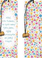 Opakowanie Zakładka - Kwiatuszki