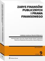 Okładka książki Zarys finansów publicznych i prawa finansowego