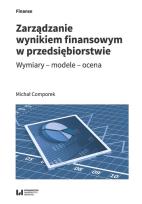 Okładka książki Zarządzanie wynikiem finansowym w przedsiębiorstwie