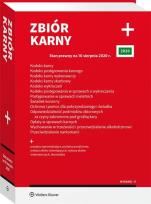 Okładka książki Zbiór karny PLUS 2020