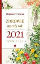 Okładka książki Zdrowie na cały rok 2021. Terminarz