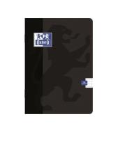 Opakowanie Zeszyt A5/60K kratka Esse czarny (5szt) OXFORD