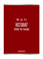Opakowanie Zeszyt A5/60K kratka Historia (5szt)