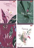 Opakowanie Zeszyt A5/60K kratka Leaves (10szt)