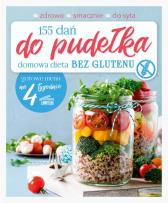 Okładka książki 155 dań do pudełka. Domowa dieta bez glutenu