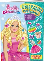 Okładka książki Barbie dreamtopia Ubieranki, naklejanki SDU-1401