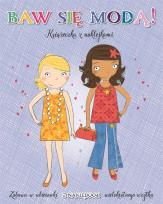 Okładka książki Baw się modą z naklejkami - Niebieska