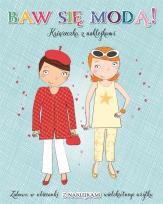 Okładka książki Baw się modą z naklejkami - Turkusowa