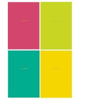 Opakowanie Brulion B5/80K kratka Color mood ASTRA