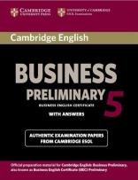 Opakowanie Cambridge English Business 5 Preliminary Student's Book with Answers