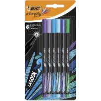 Opakowanie Cienkopisy BIC Intensity Fine mix Lagoon blister 6 kolorów