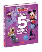 Okładka książki Disney Junior. Bajki 5 minut przed snem