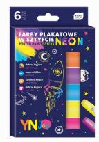 Opakowanie Farby plakatowe w sztyfcie Neon 6 kolorów