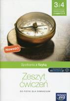 Okładka książki Fizyka GIM  3-4 Spotkania z fizyką ćw. NE
