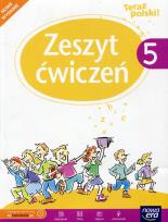 Okładka książki J.Polski SP 5 Teraz polski! ćw. (z kodem) NE