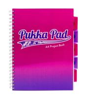 Opakowanie Kołozeszyt Pukka Pad A4 Fusion Project Book różowy