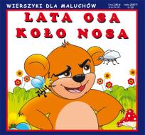 Okładka książki Lata osa koło nosa. Wierszyki dla maluchów