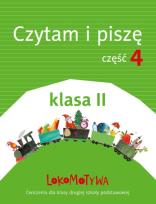 Okładka książki Lokomotywa 2 Czytam i piszę cz.4 w.2018 GWO