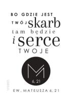 Opakowanie Magnes na lodówkę - Bo gdzie jest twój skarb