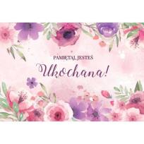 Opakowanie Magnes na lodówkę - Pamiętaj jesteś ukochana kwiat