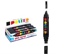 Opakowanie Marker Poster GR-1712 czarny (6szt) GRAND