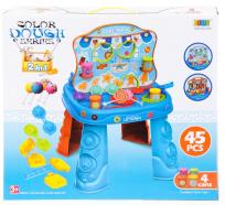 Opakowanie Masa plastyczna z akcesoriami stolik 2w1 warsztat cukiernia