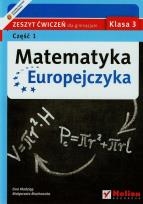 Okładka książki Matematyka Europejczyka GIM 3/1 ćw Helion