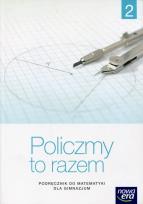 Okładka książki Matematyka  GIM KL 2. Podręcznik Policzmy to razem 2016