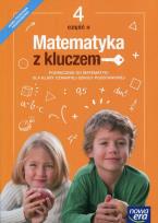 Okładka książki Matematyka SP 4 Matematyka z kluczem Podr. cz.2 NE