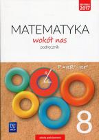 Okładka książki Matematyka   SP KL. 8. Podręcznik. Matematyka wokół nas (