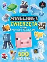 Okładka książki Minecraft. Zwierzęta. Album przygód.. w.2020