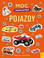 Okładka książki Moc naklejek. Pojazdy