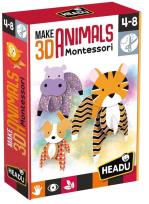 Opakowanie Montessori Stwórz zwierzęta 3D HEADU