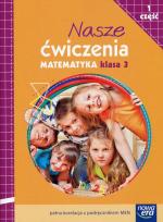Okładka książki Nasze ćwiczenia. Matematyka Kl. 3/1 ćw. NE