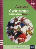 Okładka książki Nasze ćwiczenia. Matematyka Kl. 3/3 ćw. NE