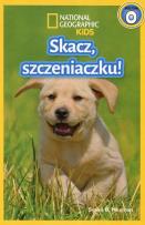 Okładka książki National Geographic Kids. Skacz szczeniaczku! P.0