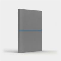 Opakowanie Notatnik A5 Fun M kratka jasnoszary/niebieski