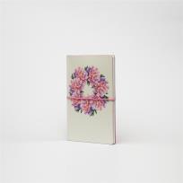 Opakowanie Notatnik A5 Ltd M linia + kratka Kwiaty. Wieniec