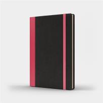 Opakowanie Notatnik A5 Pro M+ gładki czarny/różowy